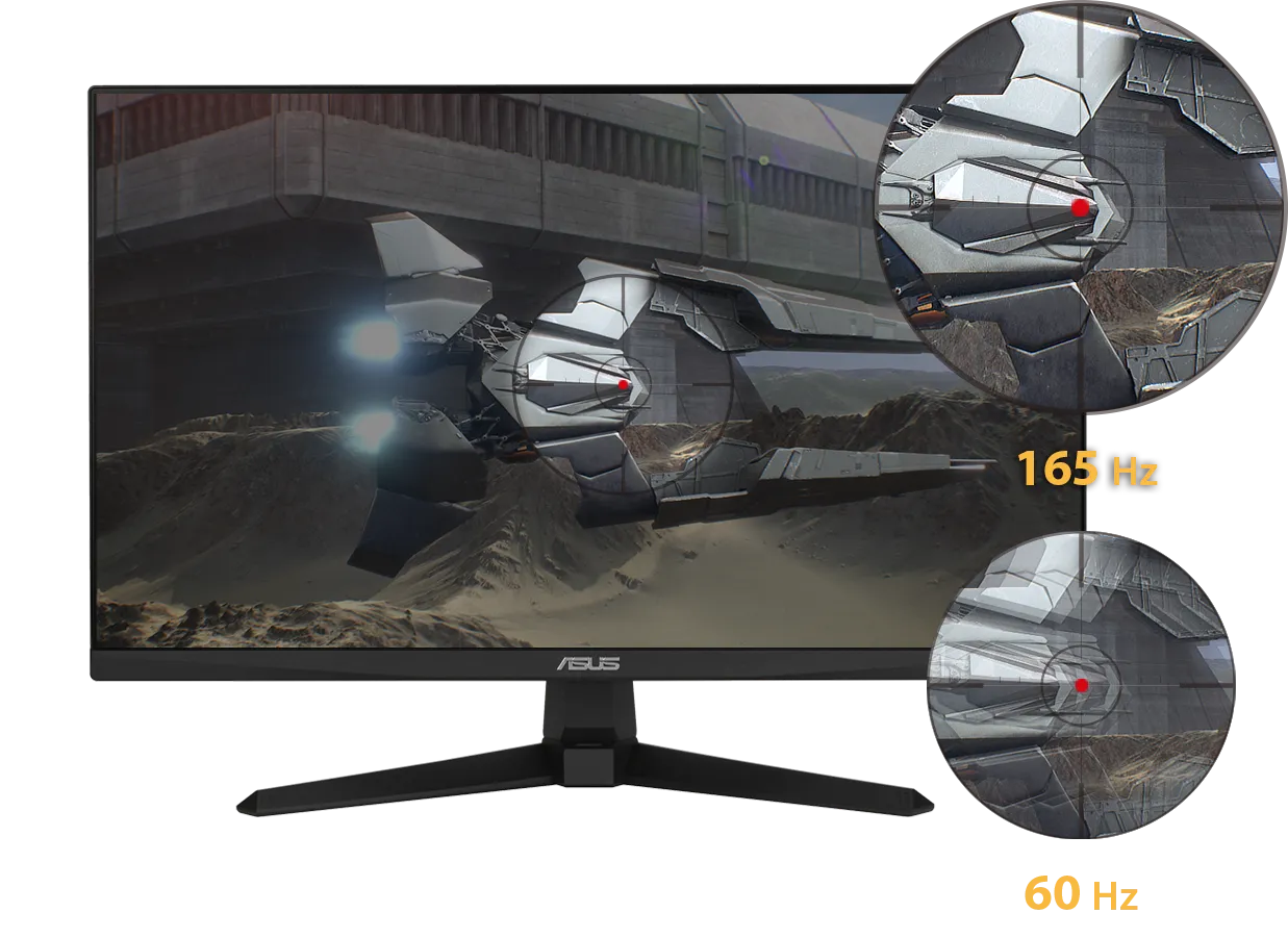Asus TUF Gaming VG249Q1A Gaming Monitor 24'' Inch FHD, Black